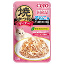 いなば 焼かつおディナー 子ねこ用 かつお節・ほたて貝柱入り 50g×16袋 国産 関東当日便
