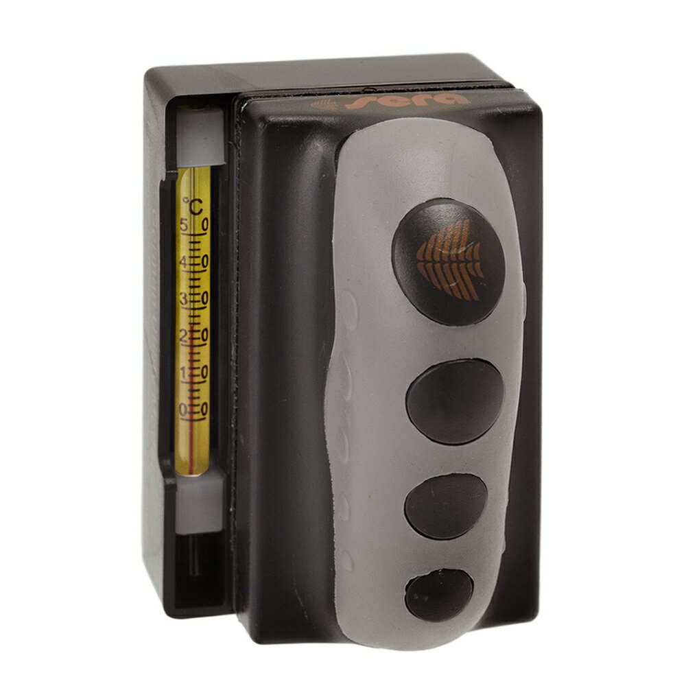 セラ　ガラスクリアTA6　高精度温度計付き　水槽　掃除　関東当日便