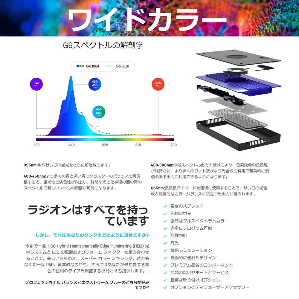 �����ƥå��ޥ��Radion�ʥ�ǥ�����ˡ�G6��XR30��Pro��215W�����󥴡�LED������������