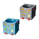 鉢 リトルレジンポット ロボット 1号ポット用 色おまかせ 鉢カバー 関東当日便