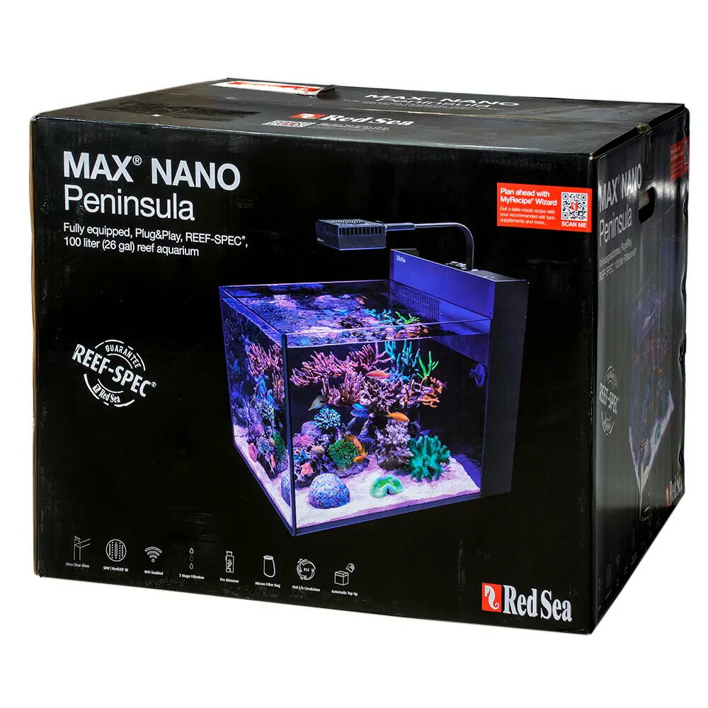 レッドシー　MAX　NANO　G2　ペニンシュラ（旧LEDセット）　50Hz　東日本用　45cm水槽　関東当日便
