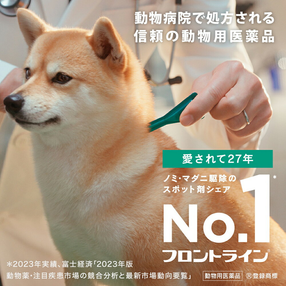 動物用医薬品　フロントラインプラス　ドッグ　XL　6本　動物用医薬品　関東当日便