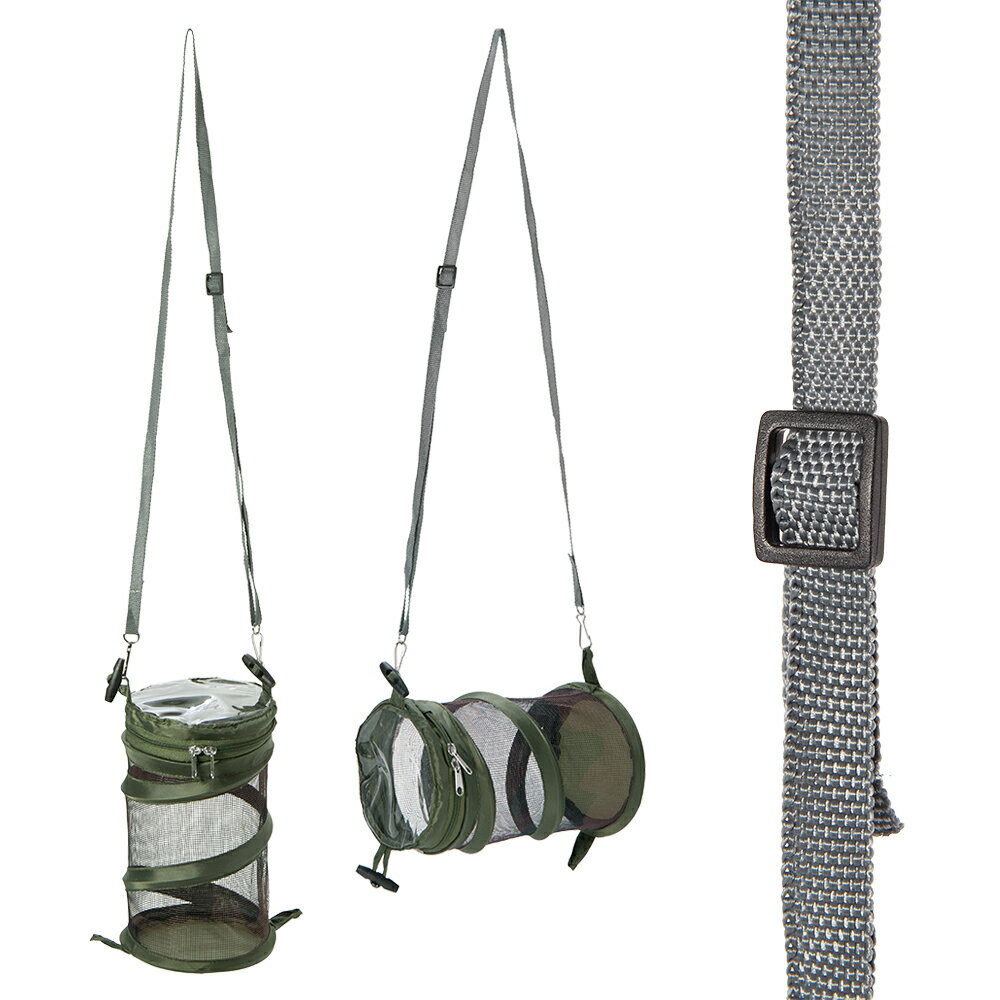 虫かご　コンパクト虫かご　コロン　Dグリーン　関東当日便