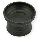 アウトレット品 猫壱 猫用 脚付フードボウル ブラック 日本製 レギュラー 食器 えさいれ 餌入れ ご飯皿 食べやすいさら 訳あり 関東当日便