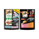 キャットフード シーバ とろ~り メルティ 12g×20P 2種セット まぐろ×たい 関東当日便