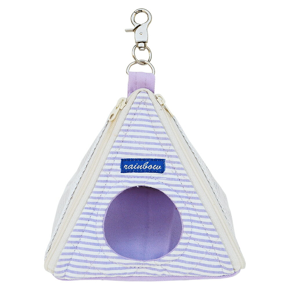 レインボー　ミニミニとんがりハウス　メッシュ　ラベンダー　デグー　モモンガ　吊り下げ　関東当日便(4)