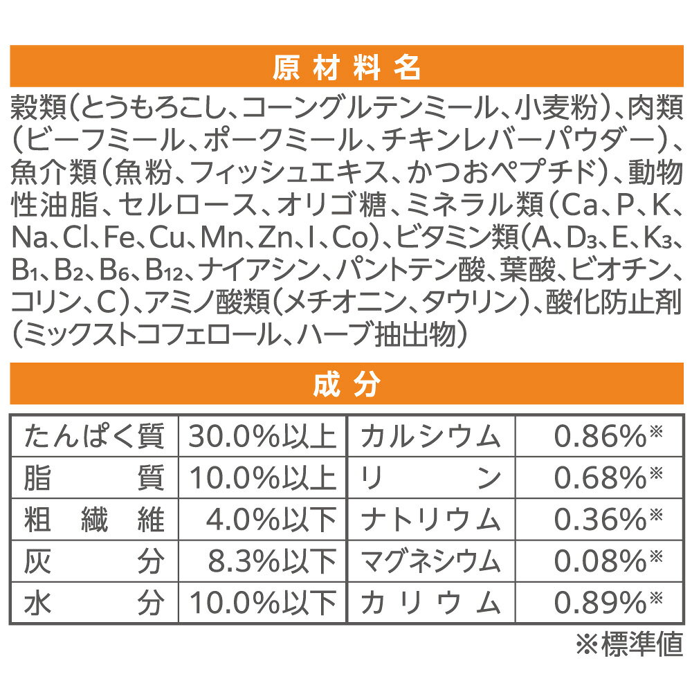 キャットフード　アイシア　ミャウミャウ　カリカリ小粒タイプ　ミドルサイズ　シニア猫用　かつお味　580g　関東当日便 chanet3980-10038545 charm 3980 楽天市場店 サンプル画像2