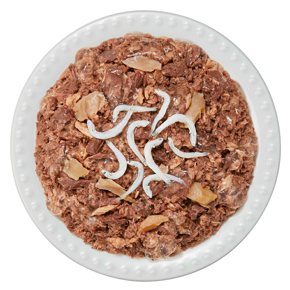 アイシア　黒缶パウチ　しらす入りまぐろとかつお　70g　キャットフード　関東当日便