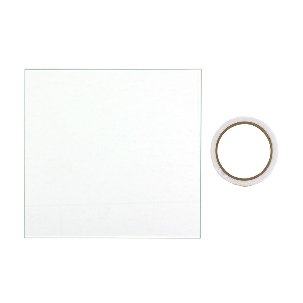 ピッタリガラスフタ オールガラス水槽アクロ20用（幅20×奥行19cm） 1枚 ガラス蓋落下防止テープ付き 関東当日便