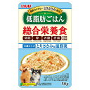 いなば 低脂肪ごはん 11歳からのとりささみ&温野菜 50g×96袋 関東当日便