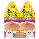 いなば 金のだしクリーム まぐろ・かつお ささみ入り 60g (30g×2) 48袋入り 関東当日便
