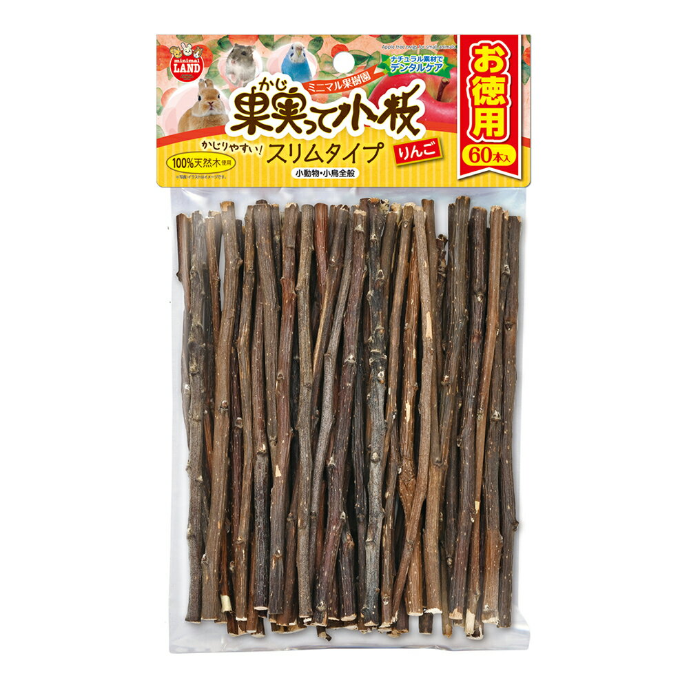 マルカン 果実って小枝 りんご スリムタイプ お徳用 関東当日便