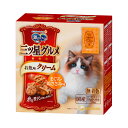 キャットフード 銀のスプーン 三ツ星グルメ お魚味クリーム まぐろ・鶏ささみ味 180g×12個 関東当日便