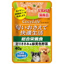 アウトレット品 いなば Cozy Lifeパウチ 総合栄養食 とりささみ&緑黄色野菜 40g 訳あり 関東当日便