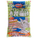 猫砂 常陸化工 トイレに流せる木製猫砂 無香料 12L お一人様4点限り 関東当日便