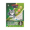 猫砂 新東北化学工業 ペーパーズグリーン お茶の香り 6.5L 流せる 固まる 関東当日便