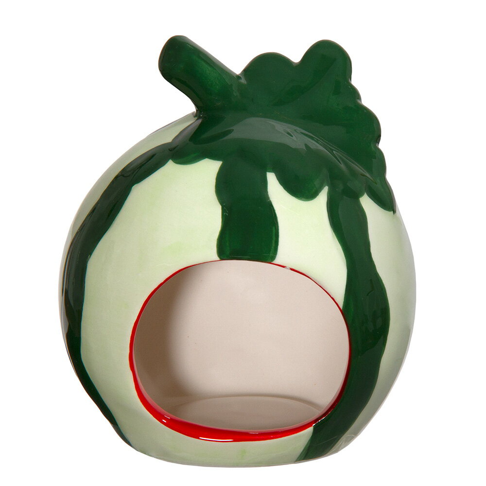 fuu　陶器のハウスmini　すいか　ハムスター　ハウス　お家　かわいい　関東当日便