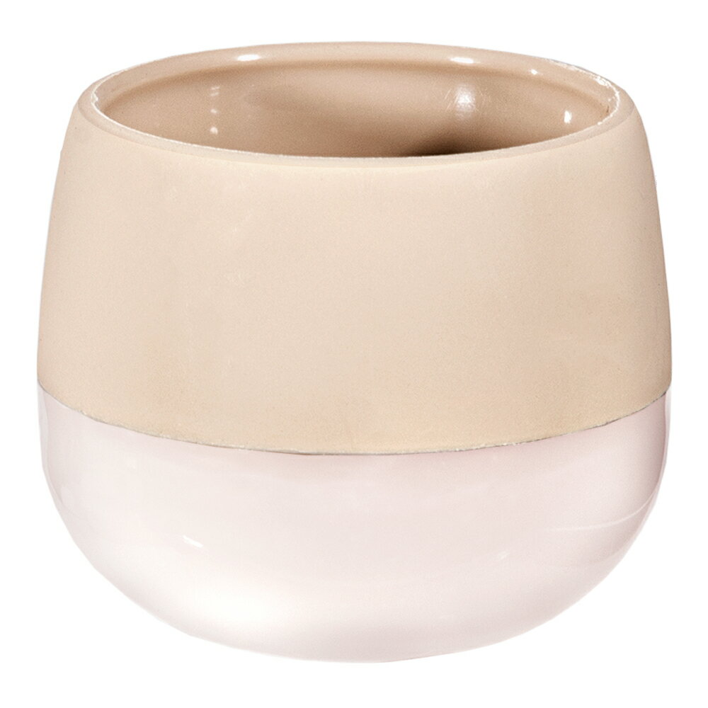 Glass Bowls - 鉢　リトル　ビビ　スモーキーの鉢　ベージュ　φ6×H5．3cm　ハイドロカルチャー　ポット　関東当日便
