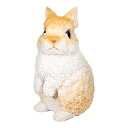 アウトレット品 左向き立つうさぎ オーナメント オブジェ ガーデニング 訳あり 関東当日便