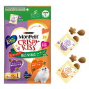 モンプチ クリスピーキッス バラエティパック 総合栄養食キャットニップ入り 2種のアソート 126g 関東当日便
