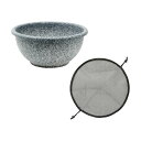 スドー メダカの丸鉢 みかげ+メダカ鉢の保護ネット 丸型(小) 関東当日便