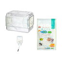 GEX クリアフロント30飼育セット(ケージ&敷材&給水器) ドワーフハムスター飼育セット 関東当日便
