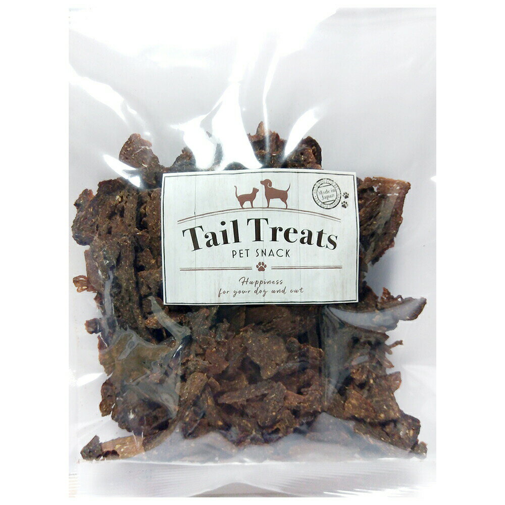 乐天商城 - ねこ　いぬ　おやつ　無添加　静岡県産まぐろスライス　200g　Tail　Treats　テールトリーツ　関東当日便