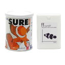 マリンテック シーライフ シュアー R 55g+海水魚用フード 「ff num07」 40mL 粒径1.3mm 関東当日便