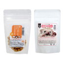 国産 手にもって食べられるカリカリひとつぶささみ 丸型 30g+ハリネズミの食事 昆虫食サポート ミルワーム&コオロギソフト 30g おやつ 関東当日便