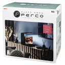 GEX 水槽セット グラスアクア PERCO C−Charcoal Black 関東当日便