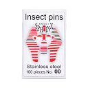 標本針 Ento Sphinx Insect Pins 00号 100本入り 長さ38mm 関東当日便