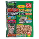 猫砂 クリーンミュウ 木製 国産天然ひのきのチップ 2.7L 大粒 ひのき 燃やせる お一人様8点限り 関東当日便