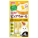 CIAO ピュアちゅ~る とりささみ&ほたて貝柱 14g×4本 関東当日便