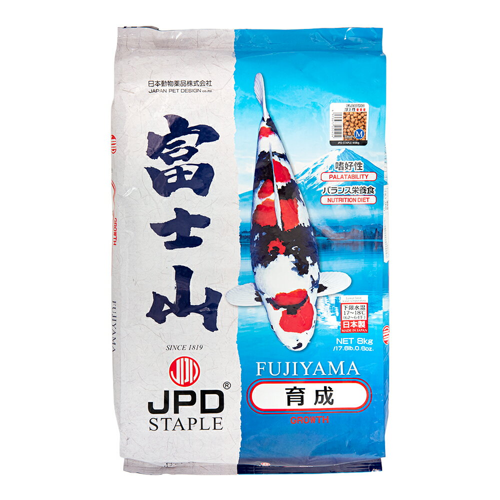 鯉の餌 日本動物薬品 ニチドウ 富士山 M 浮上性 8kg 関東当日便