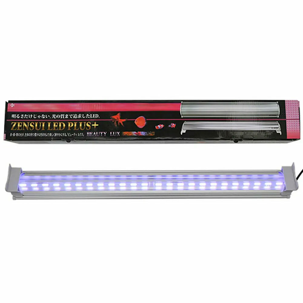 楽天市場】ゼンスイ led プラス 60cm(シャイニングブルー) plus+ 楽天市場】ゼンスイ led プラス 60cm(シャイニングブルー) plus+