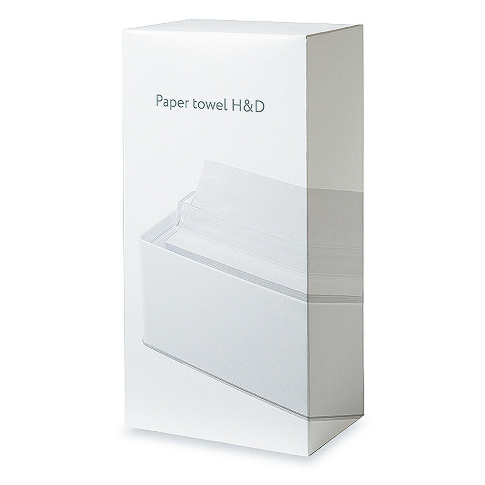ペーパータオルホルダー マグネット付き ペーパータオルH&D ホワイト 伊勢藤 関東当日便