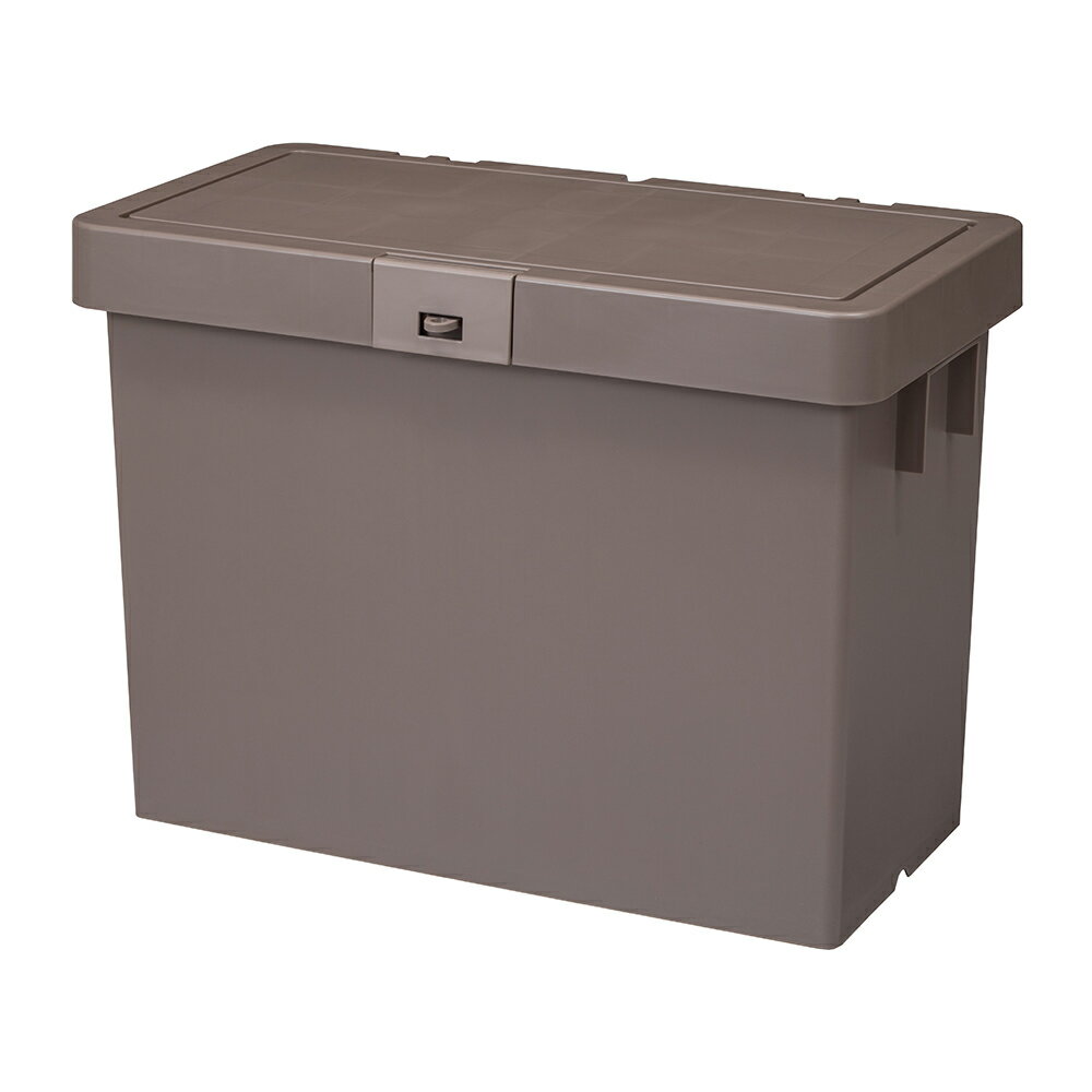 デリバリーボックス スリム ミルクティー 52L 施錠穴付き 関東当日便