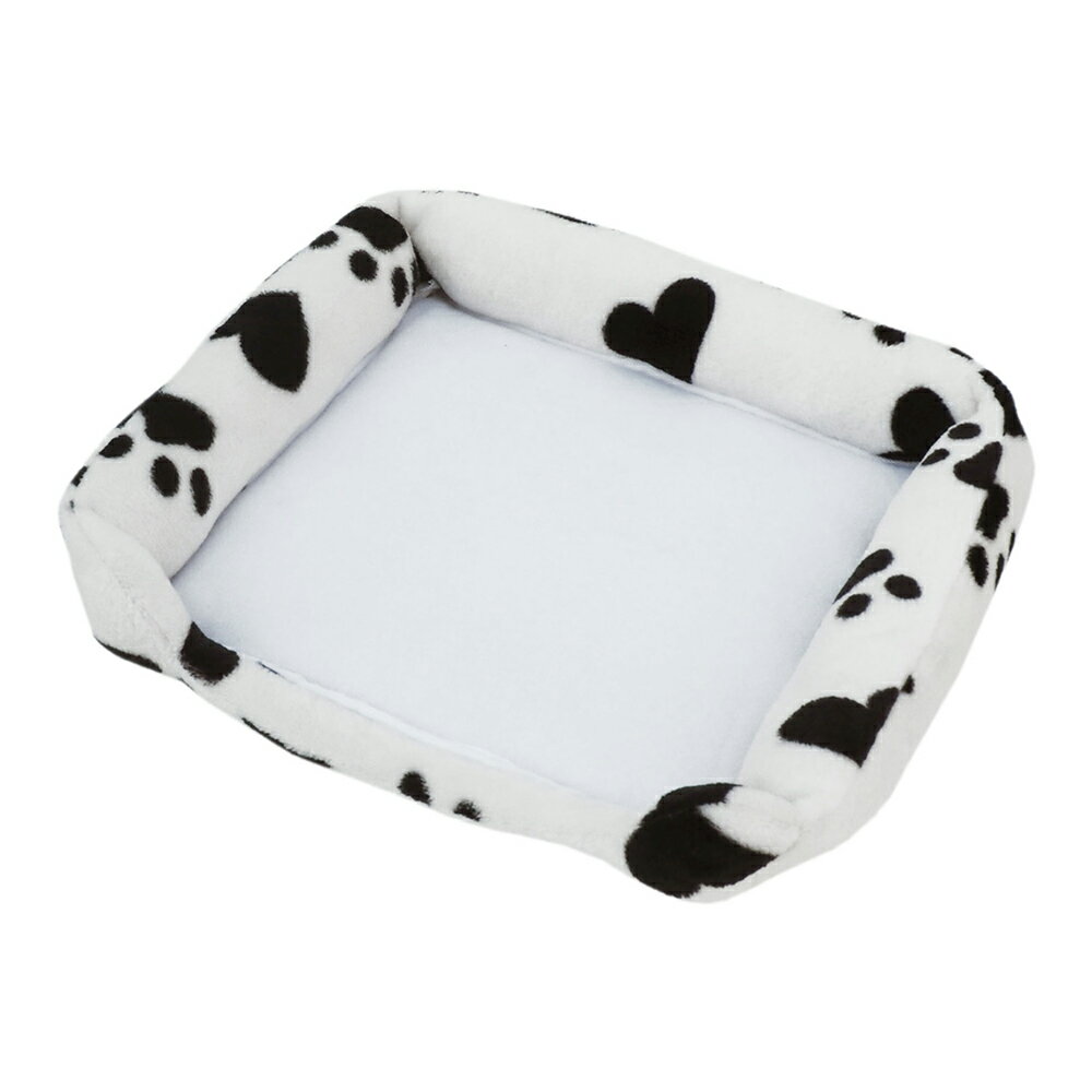 レインボー　ミニスクエアベッド　スタンプ　犬　ベッド【HLS_DU】　関東当日便