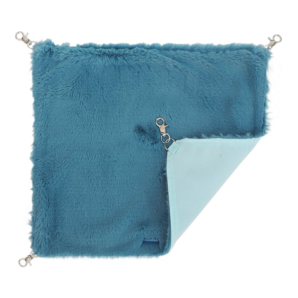 レインボー 夢、ふわりハンモック ブルー 35×40cm 関東当日便