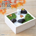 聖新陶芸 苔盆 苔庭園手作り栽培キット 栽培セット 家庭菜園 ギフト 苔庭 コケ