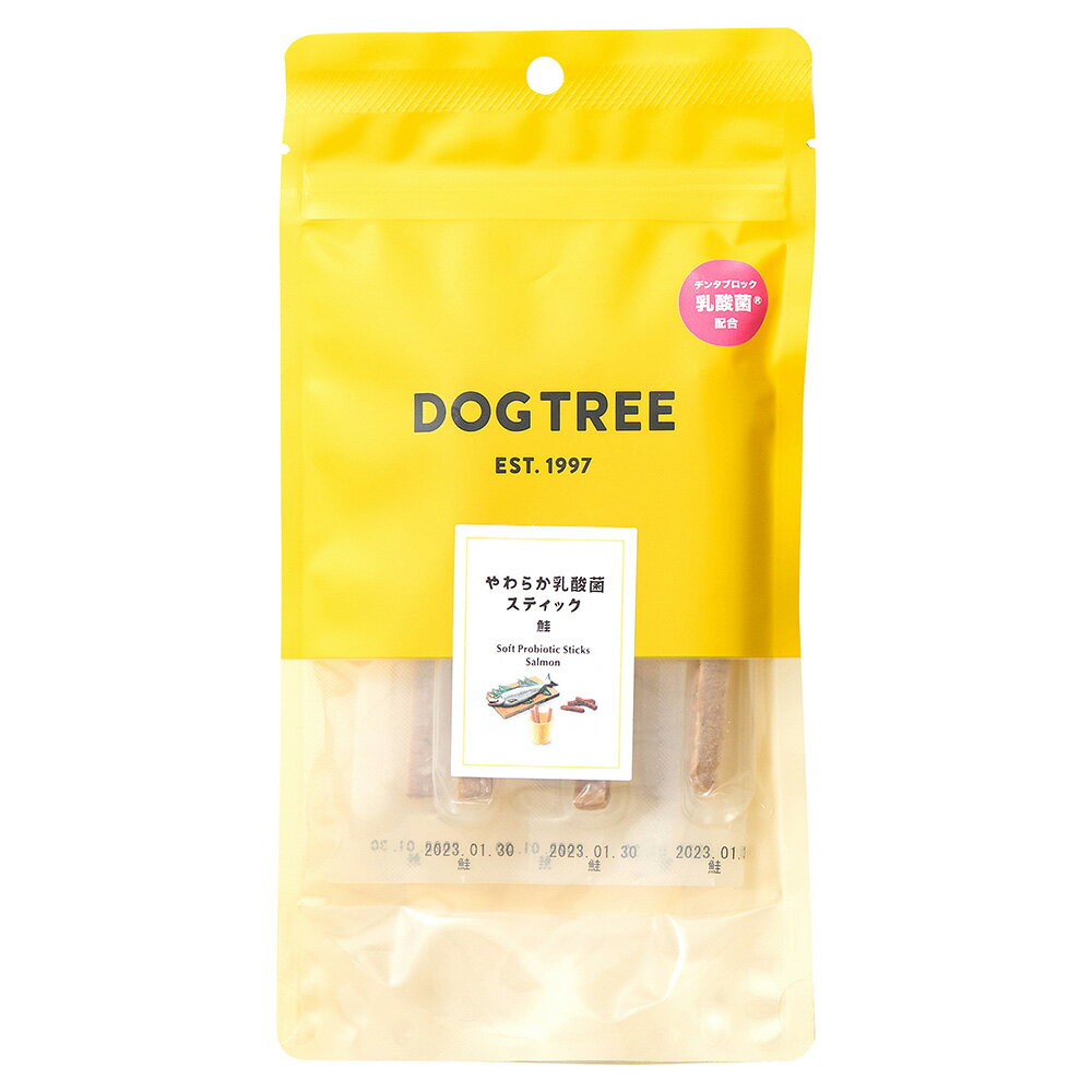 乐天商城 - 犬　おやつ　ドッグツリー　やわらか乳酸菌スティック　鮭　6本　関東当日便