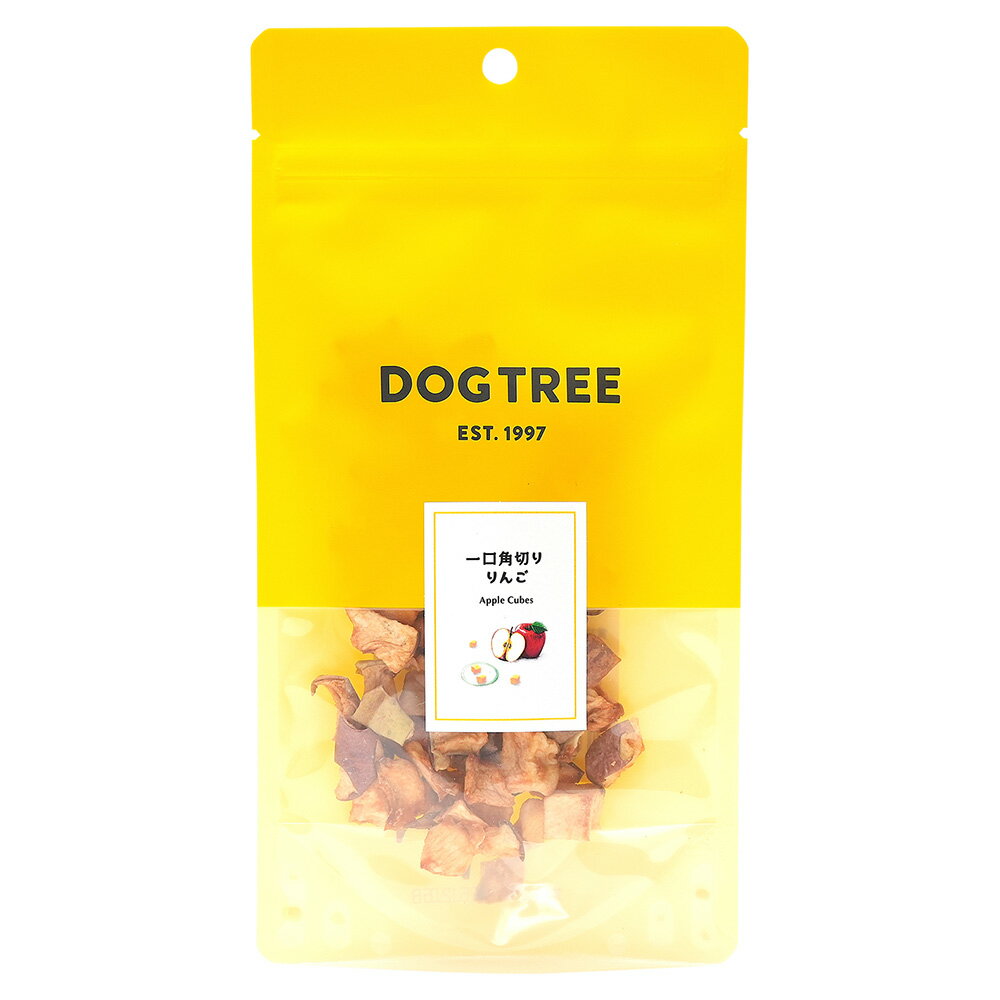 乐天商城 - 犬　おやつ　ドッグツリー　一口角切り　りんご　25g　関東当日便