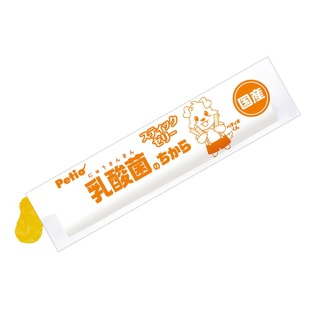 ペティオ　乳酸菌のちから　スティックゼリー　フルーツミックス味　8本入×3　関東...