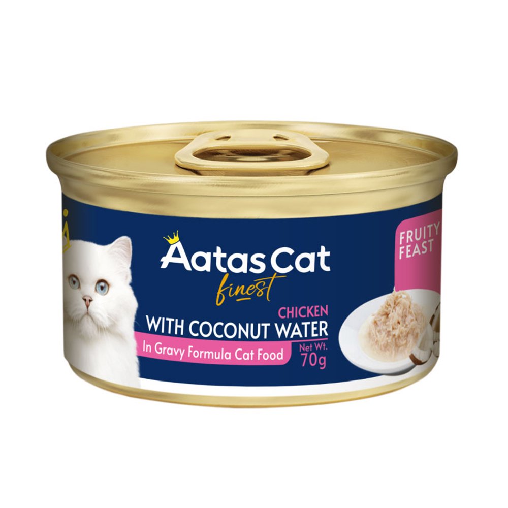 メーカー：ファンタジーワールド品番：AAT3365免疫を高めるといわれるフルーツと放し飼いで育てた鶏をブレンド！Aatas　アタス　チキンwithココナッツウォーター　70g×24対象猫タイプウェットフード機能一般食ライフステージオールステージ特長●贅沢なグレービーでゆっくり丁寧に調理しました。 ●あらゆる愛猫のニーズに合わせて、多彩なフレーバーをご用意しました。 ●本品は無添加・無着色です。保存料や着色料、香料は一切使用していません。内容量70g原材料チキンブロス、チキン、ココナッツウォーター、増粘剤（タピオカ澱粉、キサンタンガム）保証成分粗たんぱく質：9％以上、粗脂質：0．3％以上、粗繊維：1％以下、粗灰分：3％以下、水分89％以下エネルギー48kcal／100g1日あたりの給餌量1〜3kg：175−385g 3〜5kg：385−560g 5〜7kg：560−718g 7〜9kg：718−858g原産国タイご注意※本品は猫用ペットフードです。目的の用途以外には使用しないでください。 ※自然素材を原料としている為、メーカーより予告なく成分値等が変動することがあります。お問い合わせについて商品の不明点につきましては、下記にお問い合わせください。株式会社ファンタジーワールド　お客様お問い合わせTEL：06−6747−1112Aatas　アタス　ツナ＆シュリンプ　80g　タンタライジングシリーズAatas　アタス　ツナ＆ビーフ　80g　タンタライジングシリーズAatas　アタス　ツナ＆サーモン　80g　タンタライジングシリーズAatas　アタス　ツナ＆サーディン　80g　タンタライジングシリーズAatas　アタス　チキン＆マッカレル　80g　クリーミーシリーズAatas　アタス　チキン＆ツナ　80g　クリーミーシリーズAatas　アタス　チキン＆ベジタブル　80g　クリーミーシリーズAatas　アタス　チキンwithマンゴー　70g　フルーティーフィーストシリーズAatas　アタス　チキンwithキウイ　70g　フルーティーフィーストシリーズAatas　アタス　ツナ＆アンチョビ　80g　タンタライジングシリーズ … メーカー画像　Aatas　アタス　チキンwithココナッツウォーター　70g　フルーティーフィーストシリーズ　8885003133656　猫　ねこ　ネコ　キャット　キャットフード　猫フード　ごはん　ウエットフード　ウエット　ウェット　ウェットフード　チキン　ニワトリ　鶏　鶏肉　ココナッツ　ココナッツウォーター　フルーティ　フルーティー　フルーティーフィースト　無添加　無着色　こだわり　拘り　自然素材　天然素材　猫缶　缶詰　缶詰め　保存食　一般食　オールステージ　免疫　フルーツ　果物　とろみ　フリーレンジチキン　kak　y26m06Aatas　アタス　チキンwithココナッツウォーター　70g　フルーティーフィーストシリーズ構成する商品内容は在庫状況により予告無く変更になる場合がございます。予めご了承下さい。■この商品をお買い上げのお客様は、下記商品もお買い上げです。※この商品には付属しません。■Aatas　アタス　ツナ＆シュリンプ　80g　タンタライジングシリーズAatas　アタス　ツナ＆ビーフ　80g　タンタライジングシリーズAatas　アタス　ツナ＆サーモン　80g　タンタライジングシリーズAatas　アタス　ツナ＆サーディン　80g　タンタライジングシリーズAatas　アタス　チキン＆マッカレル　80g　クリーミーシリーズAatas　アタス　チキン＆ツナ　80g　クリーミーシリーズAatas　アタス　チキン＆ベジタブル　80g　クリーミーシリーズAatas　アタス　チキンwithマンゴー　70g　フルーティーフィーストシリーズAatas　アタス　チキンwithキウイ　70g　フルーティーフィーストシリーズAatas　アタス　ツナ＆アンチョビ　80g　タンタライジングシリーズ