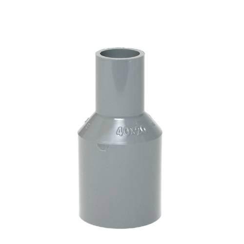 塩ビTS継手　異径ソケット　40A×20A　（色：グレー）　関東当日便