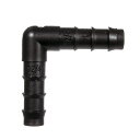 同径 L型ホースコネクター 黒 ホース 直径9/12用(PHE-12) 関東当日便