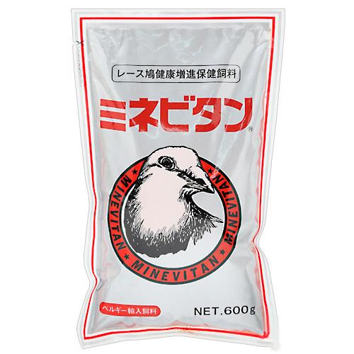 東京飯塚農産　ミネビタン　600g　レース鳩　ミネラル　鳥　フード　関東当日便