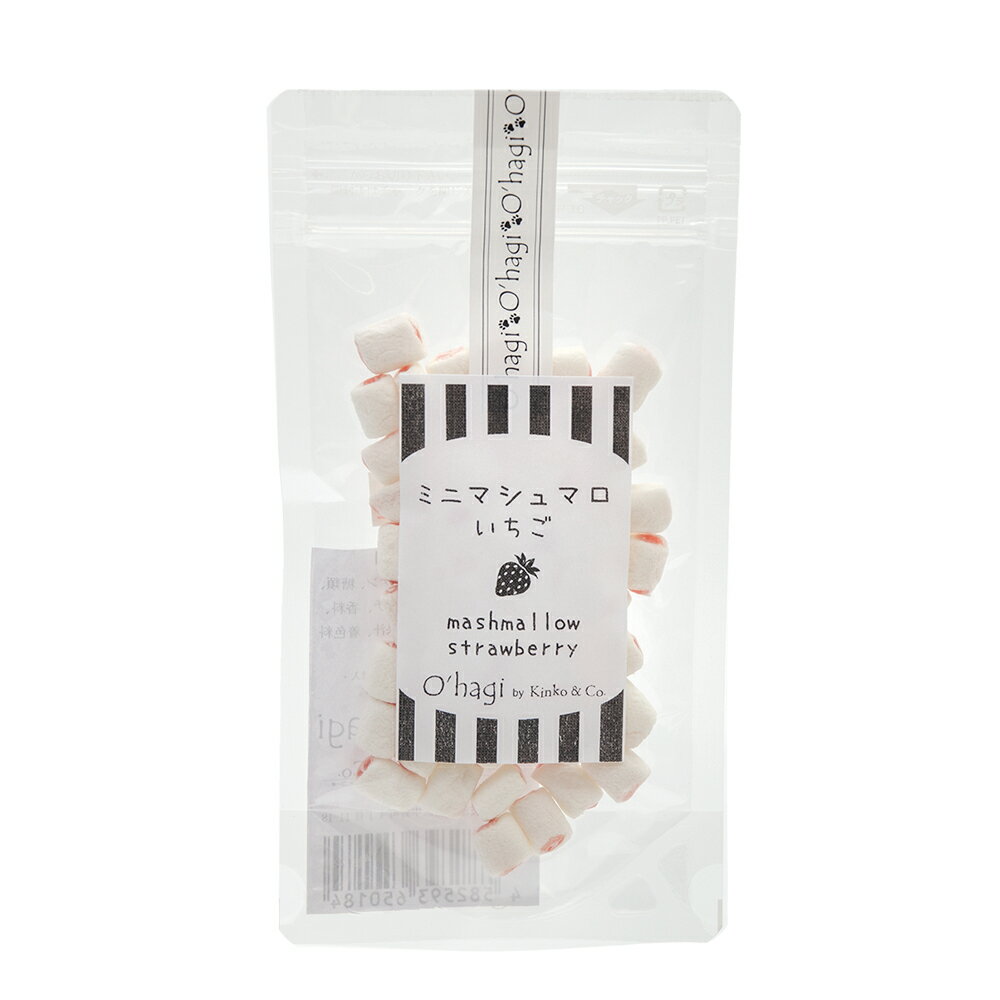 O’hagi　小動物たちのフード＆おやつ　フルーツマシュマロ　いちご　25g　おはぎ　関東当日便