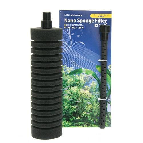 LSS研究所　本体　Nanoスポンジフィルター　ロング（XXS）　関東当日便