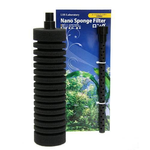 LSS研究所　本体　Nanoスポンジフィルター　ロング（XS）　関東当日便